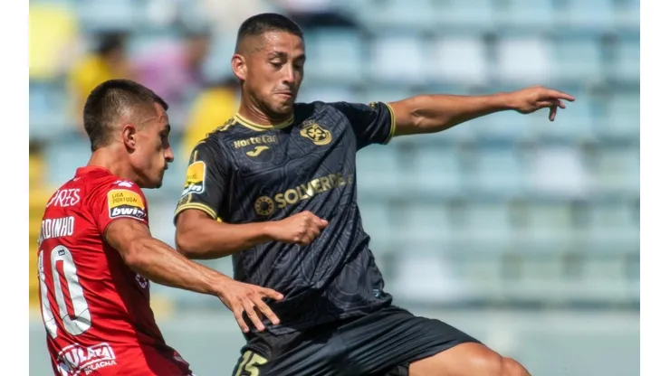 Juan Delgado estuvo los 90 minutos en la igualdad de su equipo por 1-1.