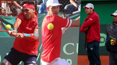 Tabilo, Jarry, Massú y el popular encordador "Yogurt de Mora" comandan el equipo de Chile en Copa Davis.