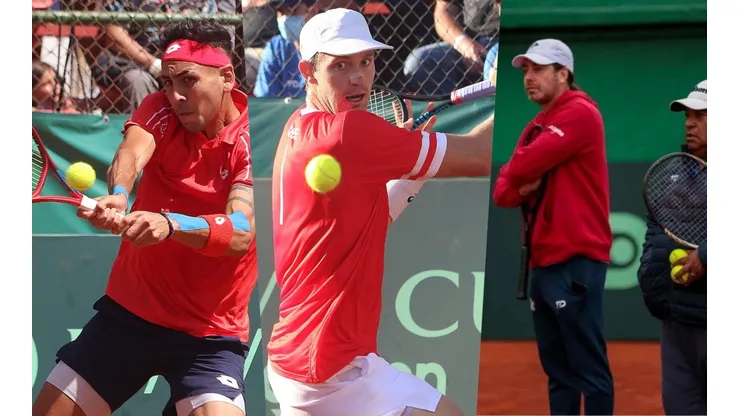 Tabilo, Jarry, Massú y el popular encordador "Yogurt de Mora" comandan el equipo de Chile en Copa Davis.