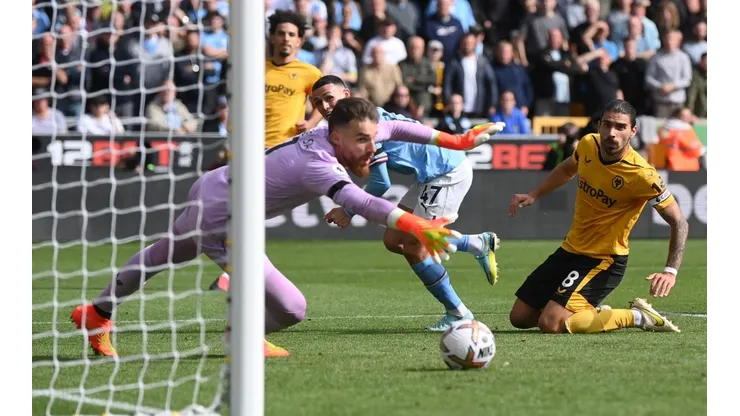 Triunfo 0-3 de Manchester City contra Wolverhampton.