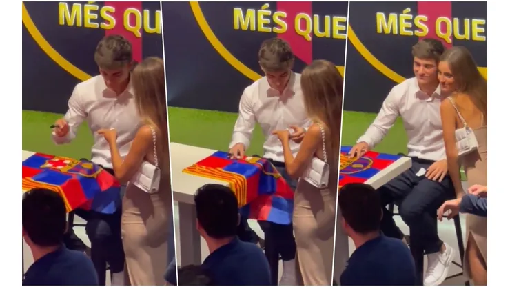 Gavi vive un gran momento tras su renovación con Barcelona.