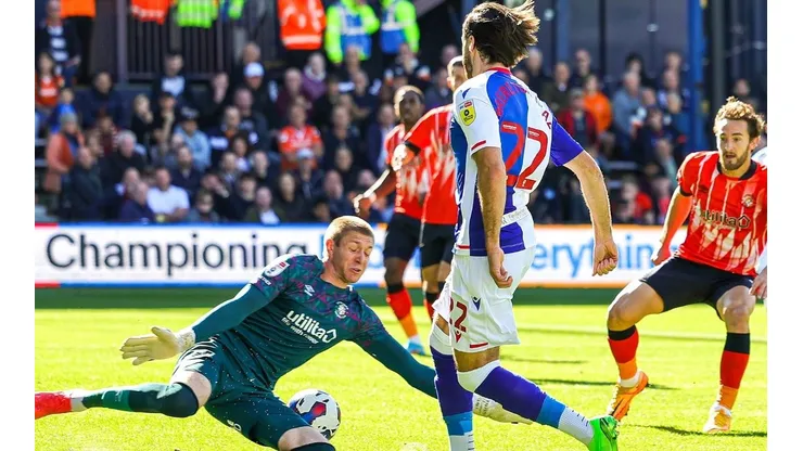 Brereton y Blackburn no pudieron ante el Luton en la Championship.