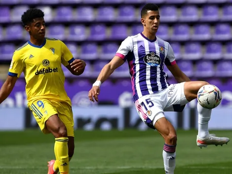 ¿Dónde ver a Tomás Alarcón en el Cádiz vs Valladolid por La Liga?