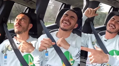 Gabi Suazo la rompe dentro de la cancha, y fuera de ella demuestra que su gran habilidad es el fútbol. ¿El canto? Mmm...