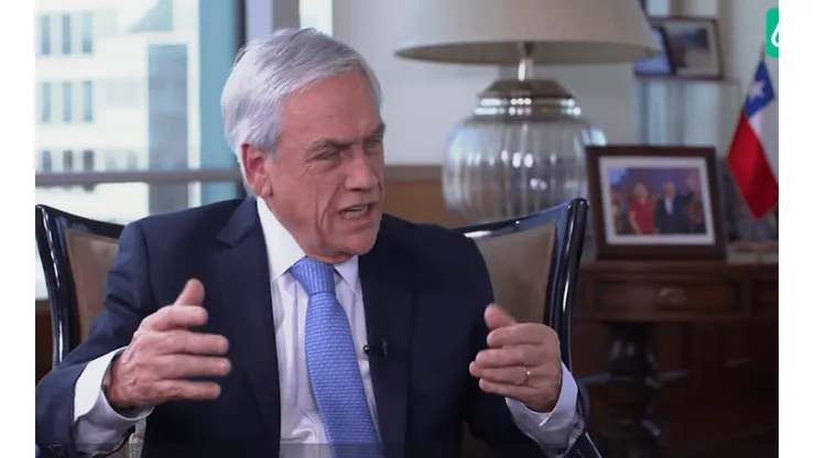 El expresidente Sebastián Piñera habló en Mega.