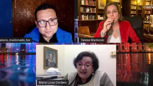 La doctora Cordero en el programa Las Cosas como Son.