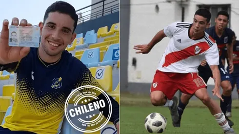 Lautaro Pastrán: jugó cuatro años en las inferiores de River Plate y ya cuenta como un chileno más del plantel de Everton de Viña del Mar.