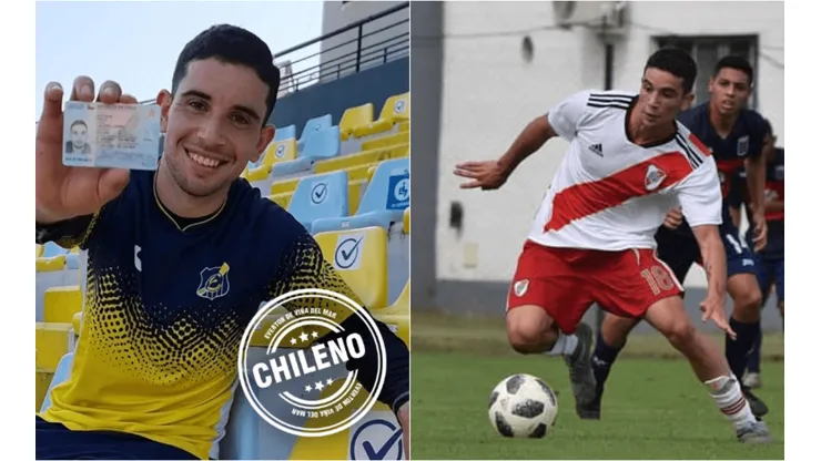Lautaro Pastrán: jugó cuatro años en las inferiores de River Plate y ya cuenta como un chileno más del plantel de Everton de Viña del Mar.