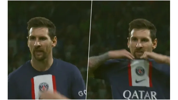 Lionel Messi le cumplió el deseo a un jugador del Maccabi Haifa.