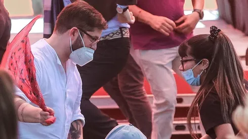 Pie de cueca Presidente Boric