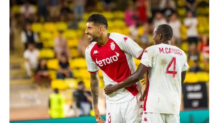 Maripán celebró 100 partidos con el Mónaco anotando el gol de la victoria ante Lyon la fecha pasada de Ligue 1