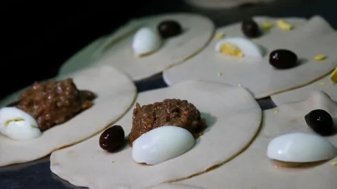 ¿Cómo se hace el pino de las empanadas?