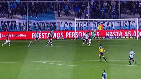 Gabriel Arias se lució ante Patronato