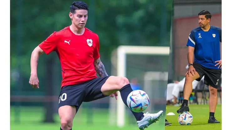 James Rodríguez deja a Nicolás Córdova para irse al fútbol griego y jugar la Europa League