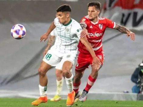 Díaz y Solari luchan, pero River no puede y cae con Banfield