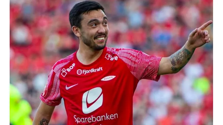 Niklas Castro consiguió el ascenso con el Brann en Noruega