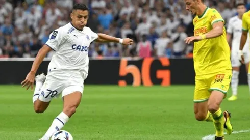 Alexis Sánchez ya tiene 4 goles con el Olympique de Marsella