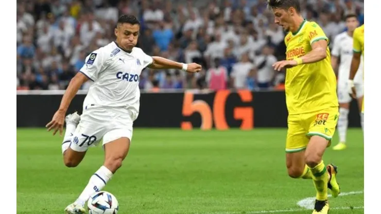 Alexis Sánchez ya tiene 4 goles con el Olympique de Marsella
