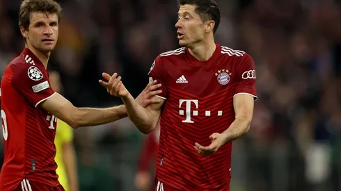 Thomas Müller y Robert Lewandowski fueron grandes socios en Bayern Múnich.