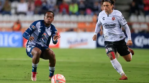 Joaquín Montecinos aportó con lo que pudo para ayudar a los Xolos ante Pachuca