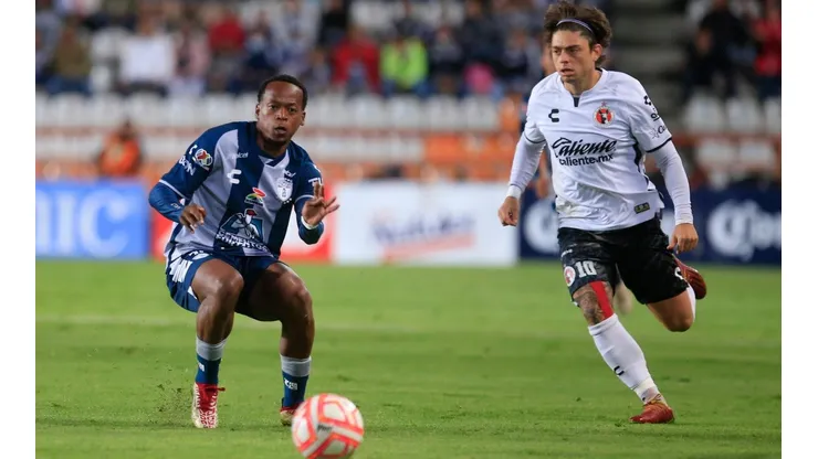 Joaquín Montecinos aportó con lo que pudo para ayudar a los Xolos ante Pachuca