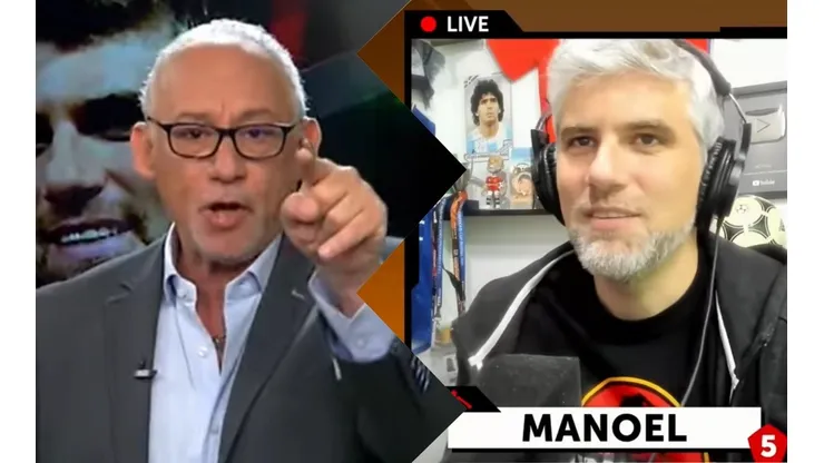 Mauricio Israel reaccionó furia contra Manuel de Tezanos