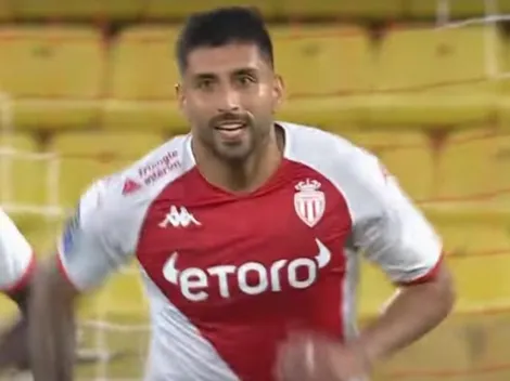 ¡Golón de Maripán! Tremenda palomita en triunfo del Mónaco