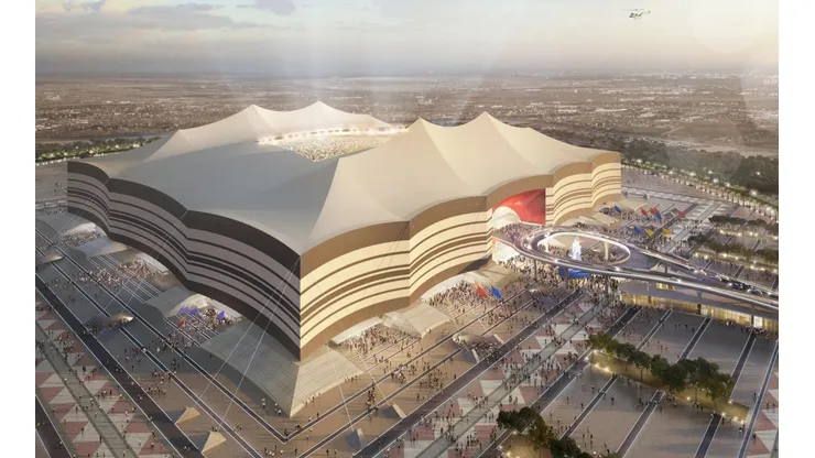El estadio Al Bayt de Jor será uno de los recintos que albergará la Copa del Mundo.