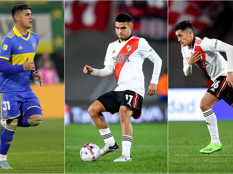 ¡Formaciones! El Boca-River tiene un toque chileno y a Solari