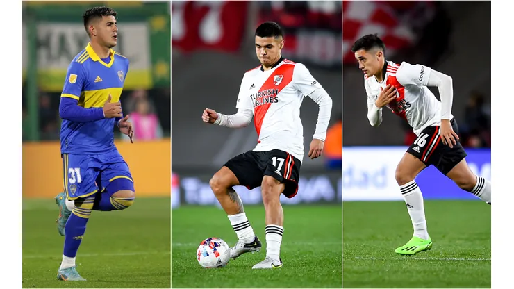 Brandon Cortés no fue considerado en Boca Juniors; Paulo Díaz y Pablo Solari serán titulares en River Plate.