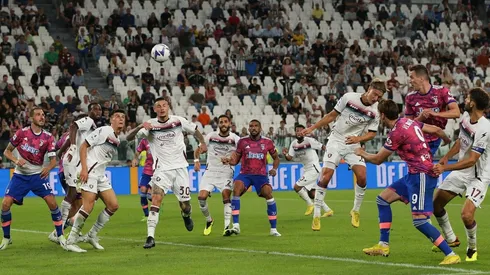 La Juventus salvó un empate en el segundo tiempo