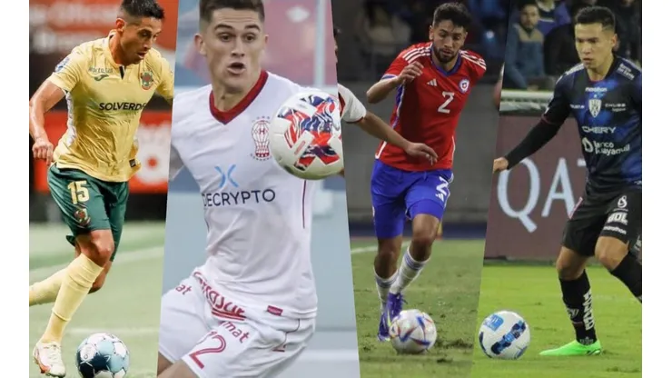 Juan Delgado, Guillermo Soto, Jeysson Rojas y Matías Fernández se postulan para ser el nuevo lateral derecho del Equipo de Todos.