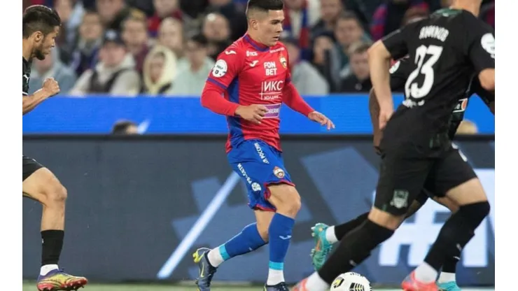 Felipe Méndez sigue siendo titular en el CSKA Moscú.