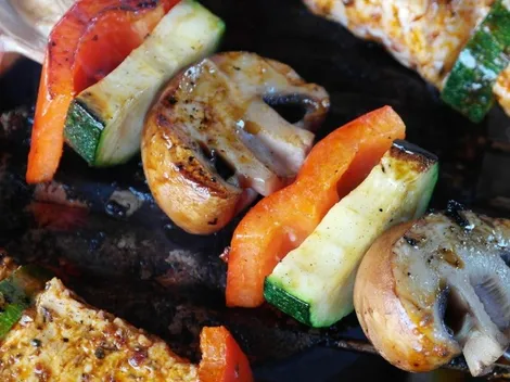 ¿Qué puedo preparar en un asado vegano?