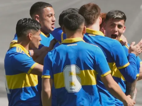 Golazo de Brandon Cortés en el Superclásico Boca-River Reserva