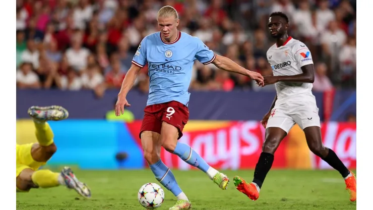 Erling Haaland cuenta con 12 goles en ocho partidos disputados en la temporada.