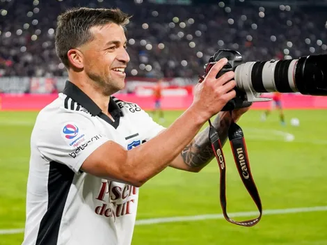 Costa y su loco festejo: Colo Colo ya se toma la foto...