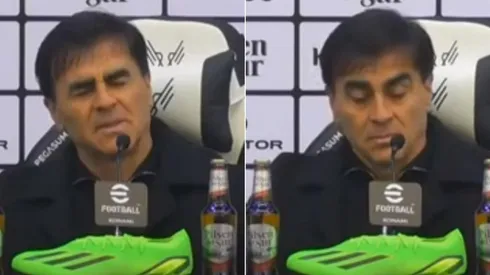 Gustavo Quinteros quedó conmocionado al enterarse en conferencia del fallecimiento de Marciano Cantero, líder de los Enanitos Verdes.