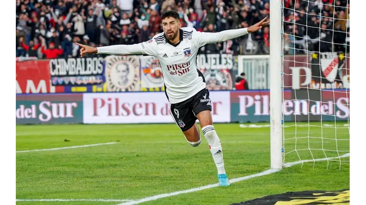 Juan Martín Lucero la rompe en su regreso en Colo Colo contra Unión Española.