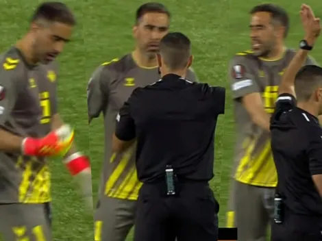 Bravo defiende al Betis en acalorada discusión con árbitro