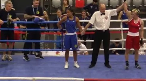 Valentina Bustamante, ganadora de la pelea