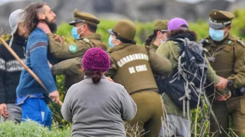 Vecinos de Punta de Tralca se manifiestan contra proyecto inmobiliario en humedal de la zona