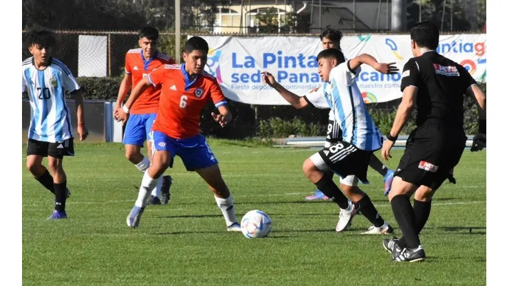 La Roja Sub 15 venció a su símil de Argentina.