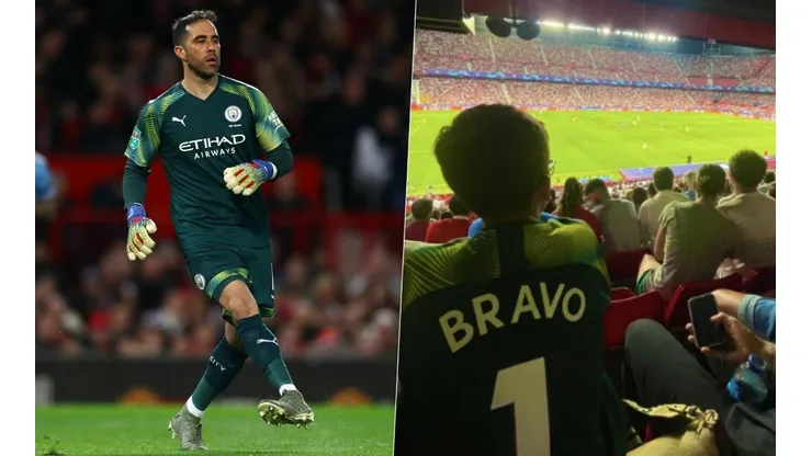 Claudio Bravo sorprendió apoyando al Manchester City en España
