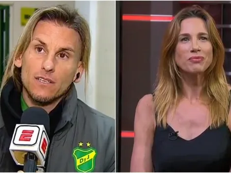 Alina cruza en vivo Beccacece por Boca y Gallardo