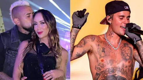 Arturo Vidal y Sonia Isaza disfrutando en Brasil