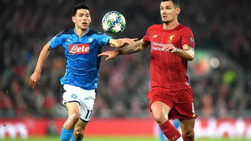 Liverpool se llevó una goleada en su visita al Napoli