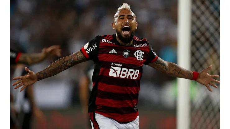 Arturo Vidal y Erick Pulgar vieron acción el pasado fin de semana por el Brasileirao.