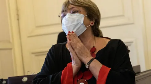 Michelle Bachelet se refirió al resultado del Plebiscito.