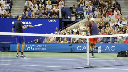 El momento del punto que Kyrgios regaló a Medvedev